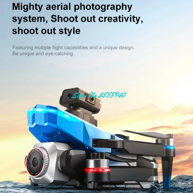 Fpv Brushless Rc Drone 4K - 스마트 브러시리스 모터, 장애물 회피 기능,