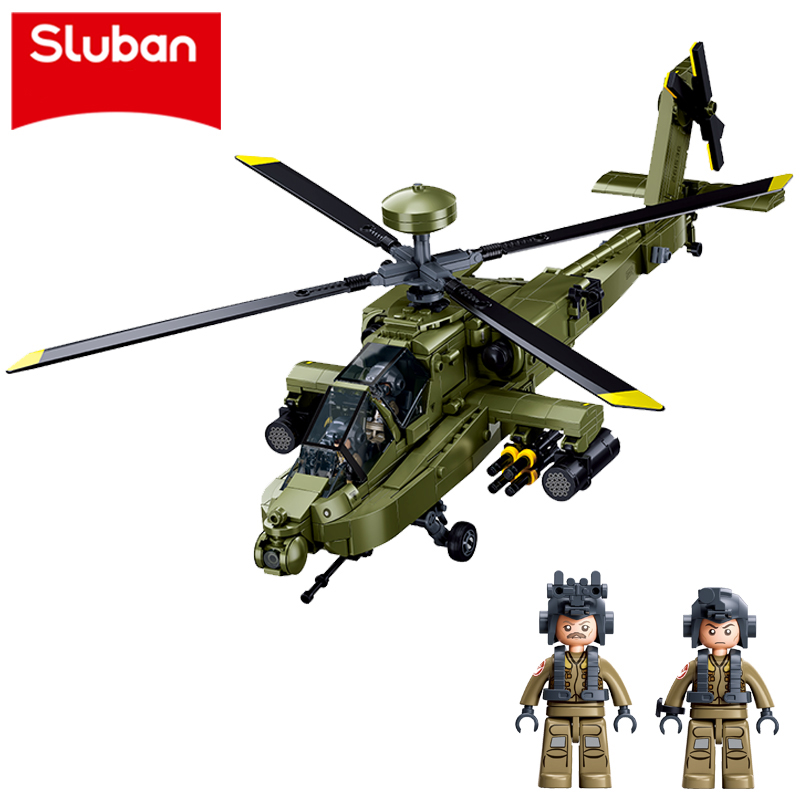 Lego Compatible Military Tank - 슬루반 M38-B1536 보잉 AH-64D 아파치 롱보우