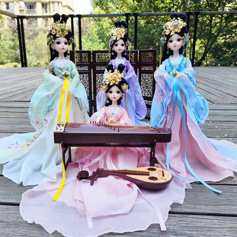 Bjd Doll 1 6 Full Set With Clothes - 인형 풀 세트 1/6 고대 코스튬