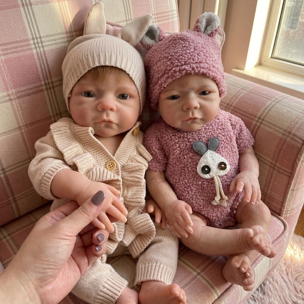 Reborn Baby Doll Silicone Realistic - OtardDolls 실리콘 리본 인형 18인치 페인팅/미도색