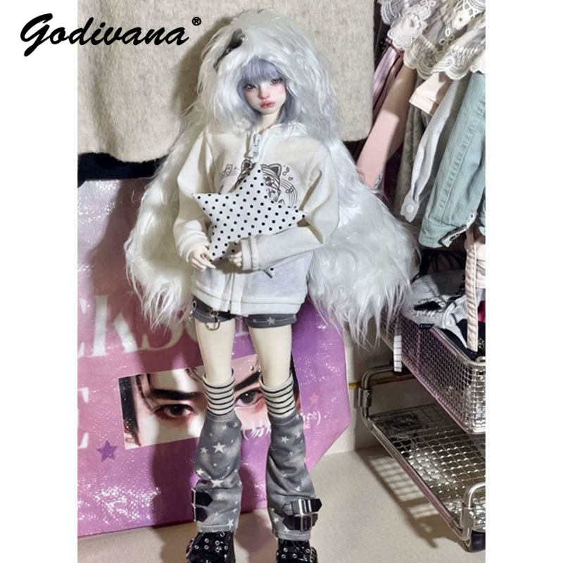 Bjd Doll 1 6 Full Set With Clothes - 1/4, 1/6 BJD 인형 의상: 얇은