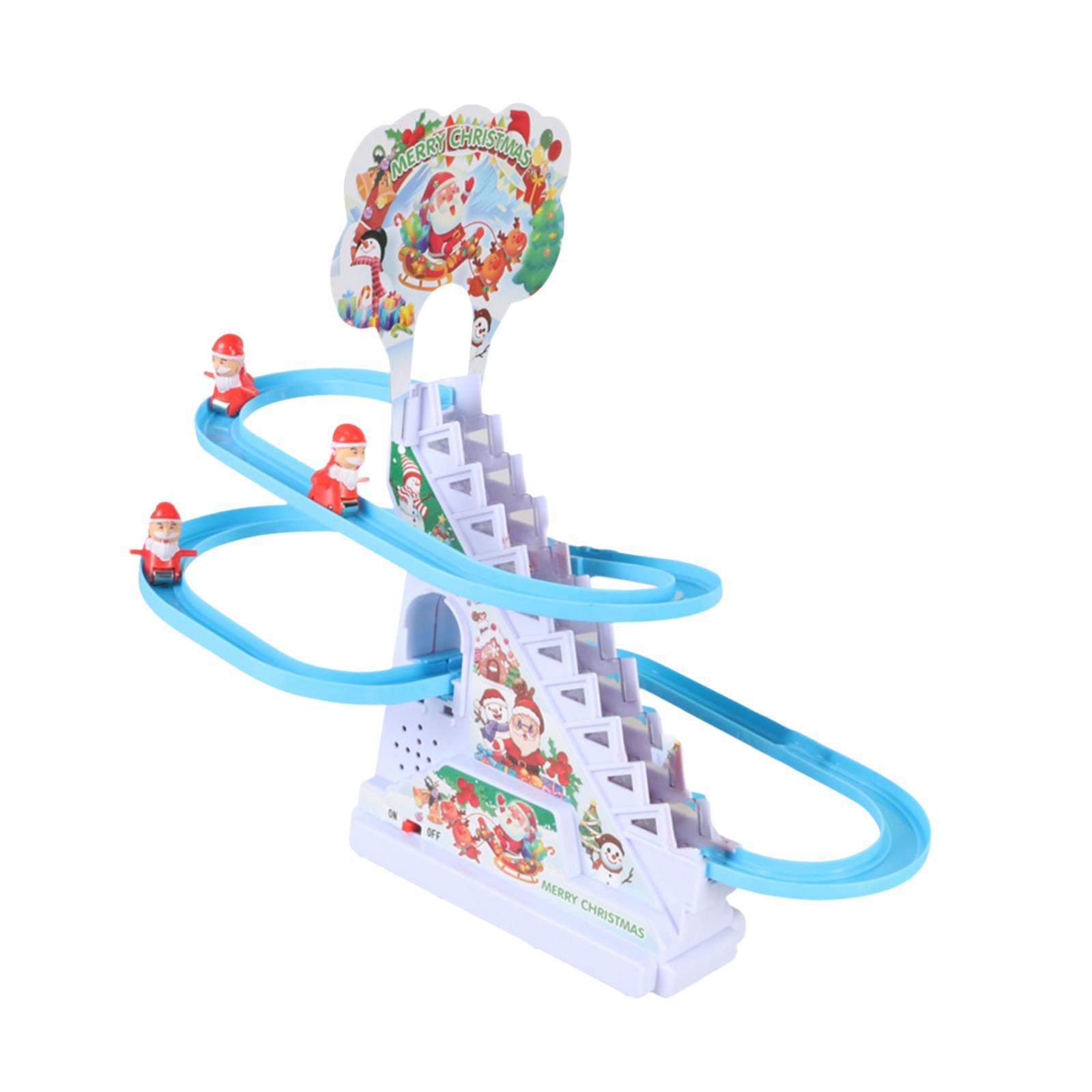 Educational Toys - 어린이용 산타클로스 계단 오르내리기 슬라이드 장난감,
