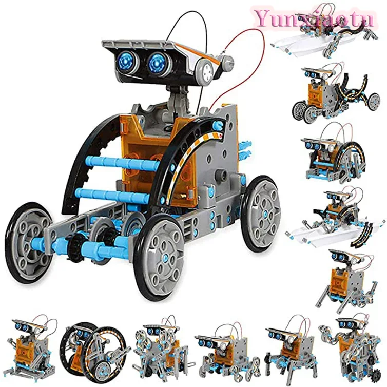 12가지 기능을 갖춘 태양광 로봇 STEM 조립 키트, - Stem Solar Robot Kit For Kids 리뷰 및 가격