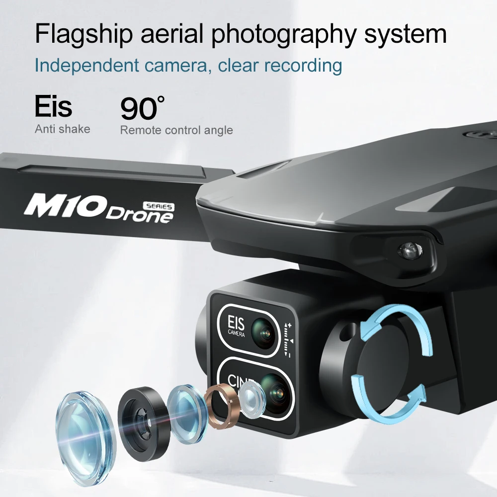 오리지널 드론 M10 4K 5G HD 듀얼 카메라 리모 - Fpv Brushless Rc Drone 4K 리뷰 및 가격