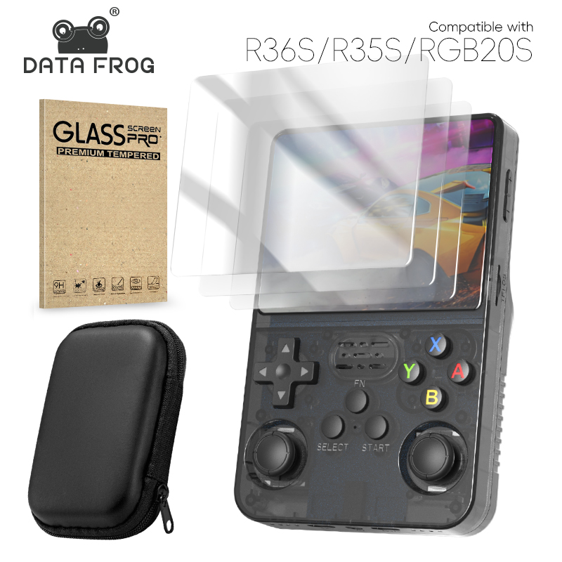 데이터 개구리 R36S 화면 보호기 R35S RGB20 - Retro Handheld Game Console R36S 리뷰 및 가격