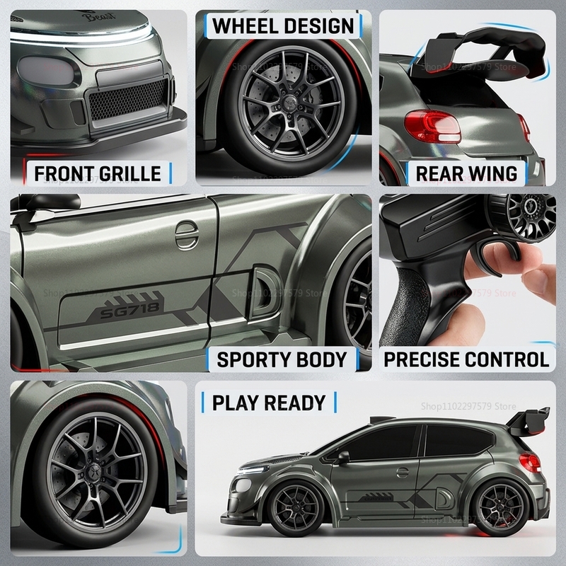 2026년형 신제품 SG718 레이스웨이 드리프트 RC - Rc Drift Car 1 24 Scale 4Wd 리뷰 및 가격