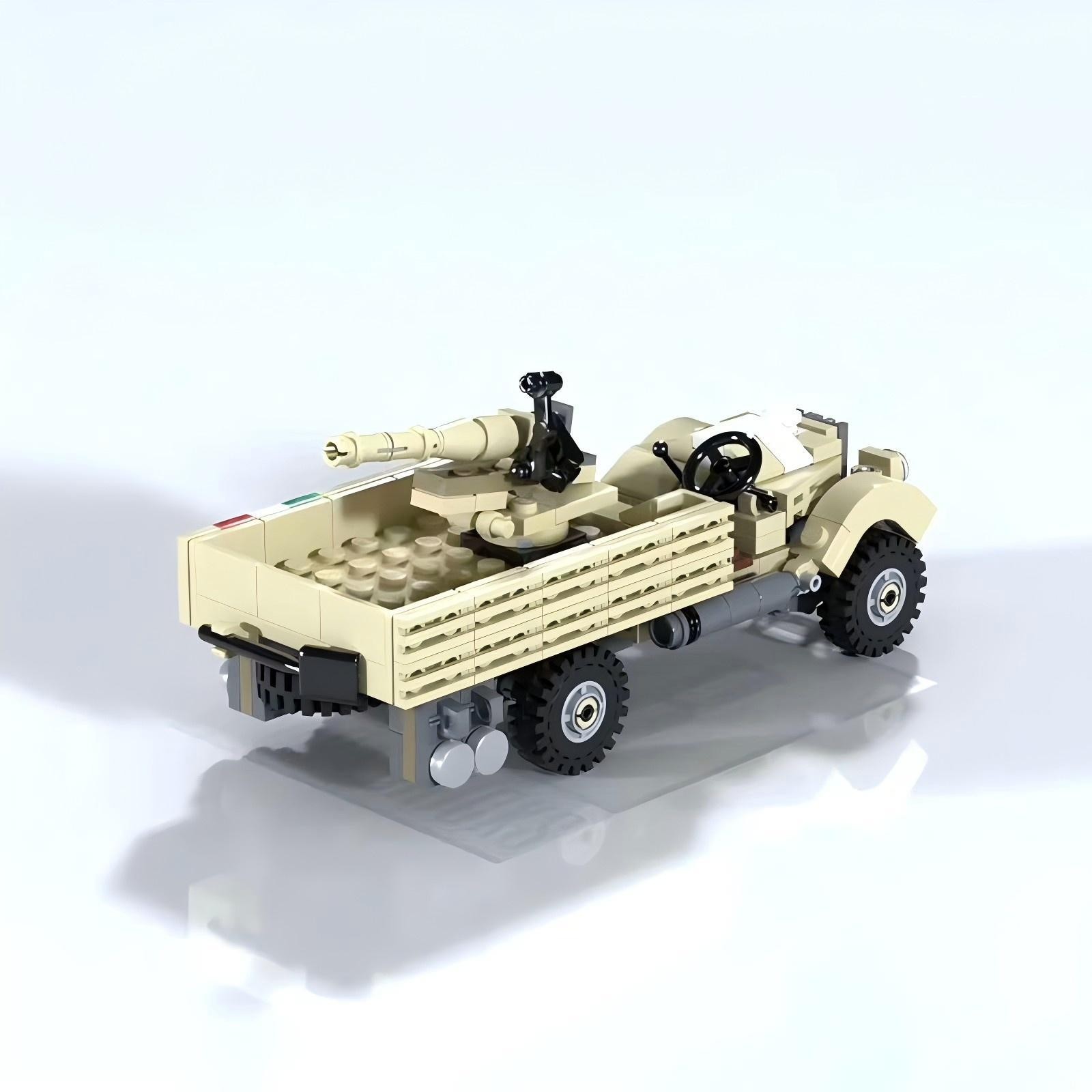 MOC 밀리터리 시리즈 이탈리아 M11-39 중형 탱크 - Lego Compatible Military Tank 리뷰 및 가격