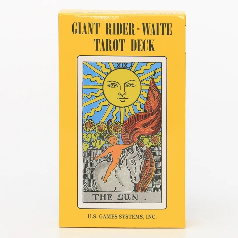 10*17.3cm 대형 클래식 라이더 웨이트 타로 데크 - Tarot Cards Deck With Guidebook 리뷰 및 가격