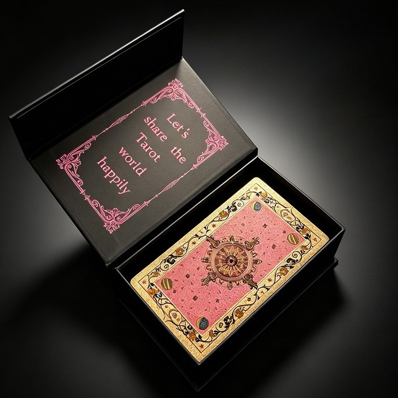 핑크 & 로즈 골드 클래식 타로 카드 가이드북 포함 1 - Tarot Cards Deck With Guidebook 리뷰 및 가격