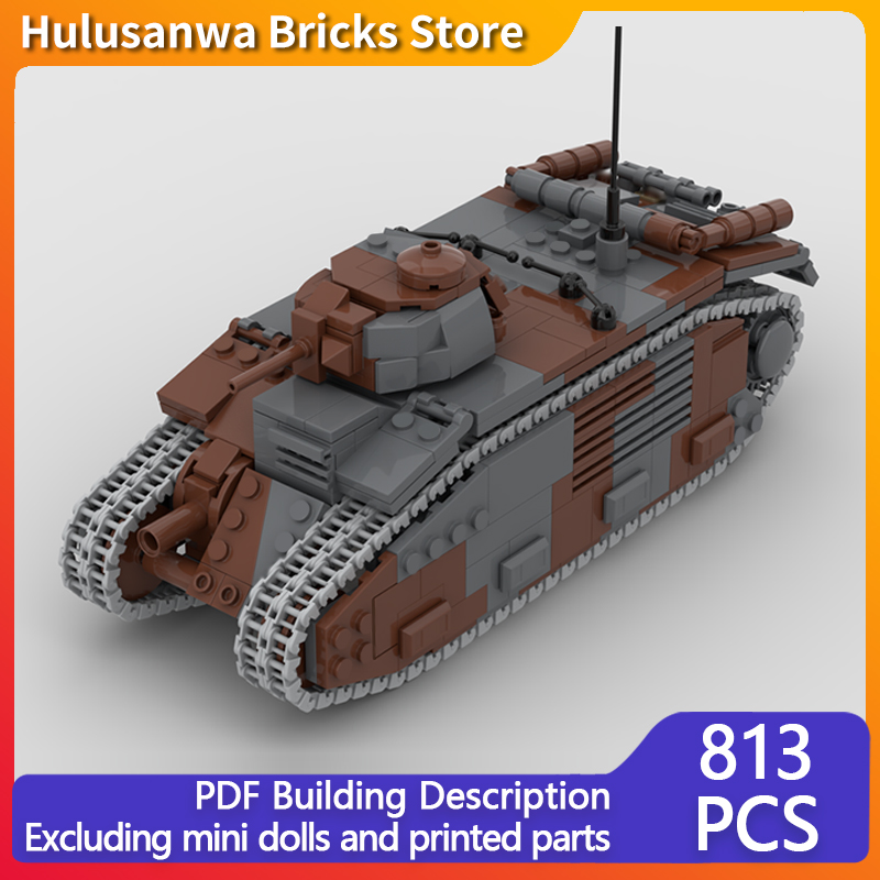 B1 비스 군용 탱크 모델 MOC 빌딩 블록 전쟁 장비 - Lego Compatible Military Tank 리뷰 및 가격